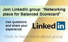Join our Balanced Scorecard group on LinkedIn